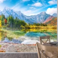 Fototapet 3D Fara Imbinari Peisaj Montan Living si Dormitor