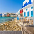 Fototapet 3D Orase Fara Imbinari - Peisaj Grecia