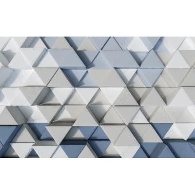 Fototapet fara imbinari 3D Geometry Premier Decor