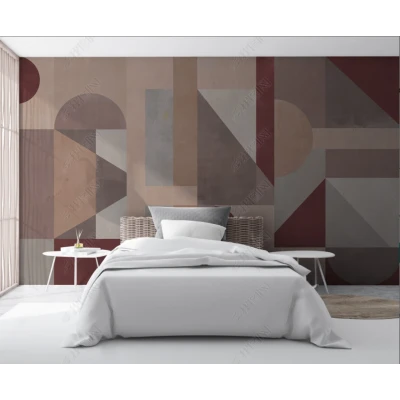 Fototapet Fara Imbinari Forme Geometrice - Living si Dormitor Premier Decor