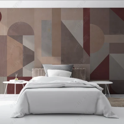 Fototapet Fara Imbinari Forme Geometrice - Living si Dormitor Premier Decor