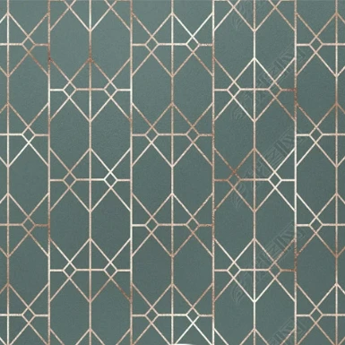 Fototapet fara imbinari Art Deco Ambient