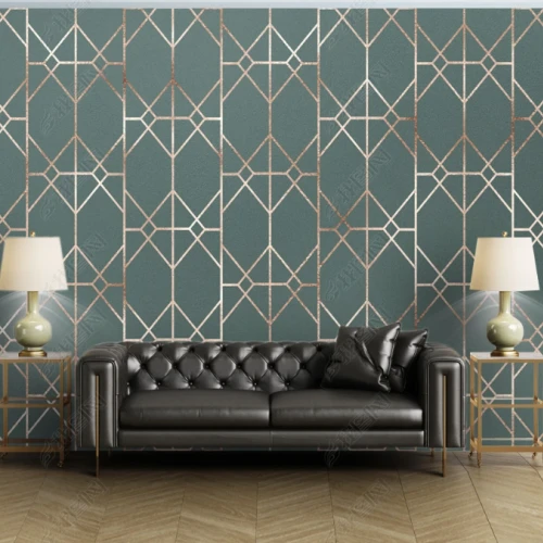 Fototapet fara imbinari Art Deco Ambient