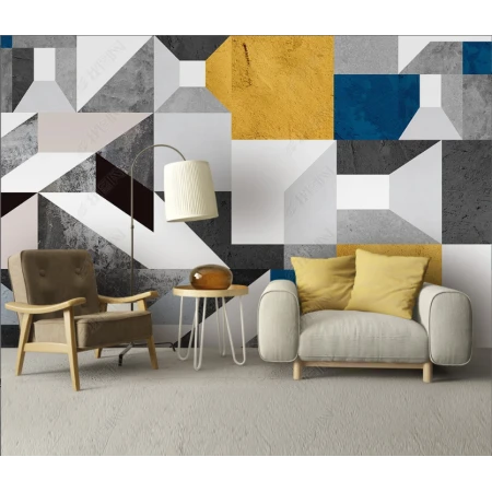 Fototapet fara imbinari Bauhaus Feel Premier Decor