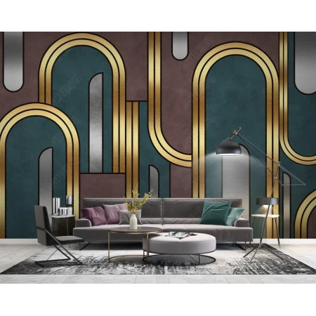 Fototapet fara imbinari De Luxe Art Deco