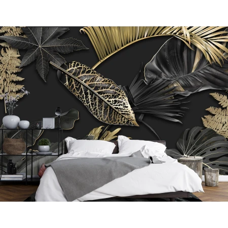 Fototapet Dintr-o Bucata 3D Vlies - Opulenta Tropicala Premier Decor