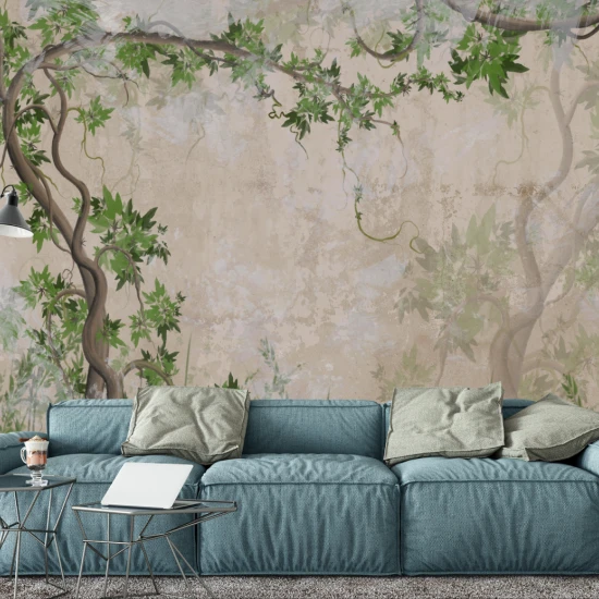 Fototapet fara imbinari textura canvas Dream Branch