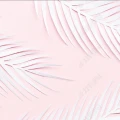 Fototapet fara imbinari Dream Tropical Palm Leaves