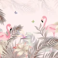 Fototapet fara imbinari Pentru Copii Dream Flamingo