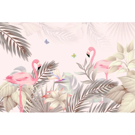 Fototapet fara imbinari Pentru Copii Dream Flamingo
