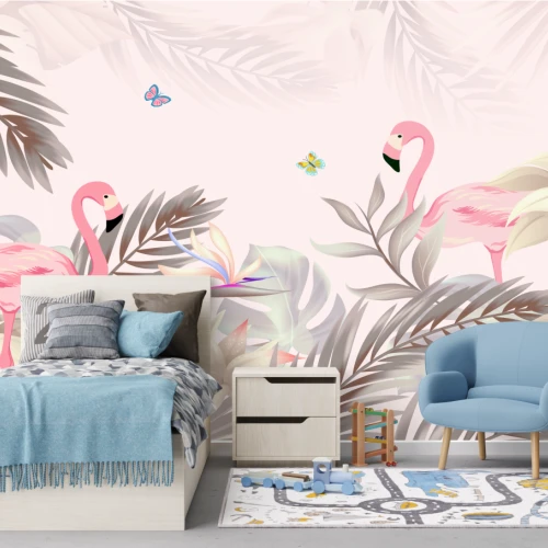 Fototapet fara imbinari Pentru Copii Dream Flamingo