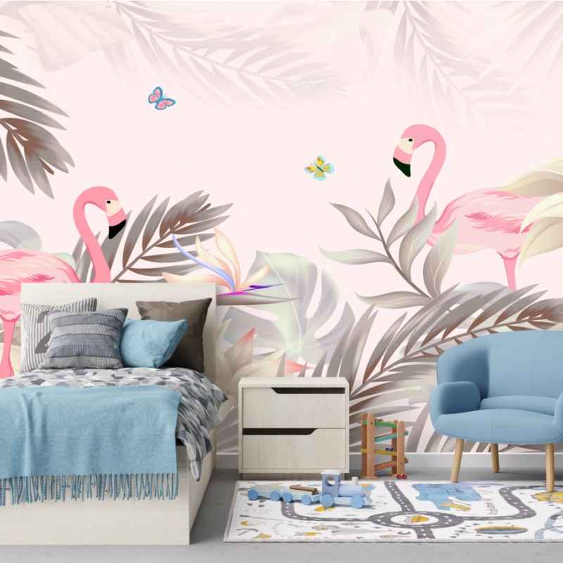 Fototapet fara imbinari Pentru Copii Dream Flamingo
