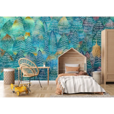 Fototapet fara imbinari Dream Forest Leafs Premier Decor