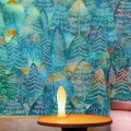 Fototapet fara imbinari Dream Forest Leafs