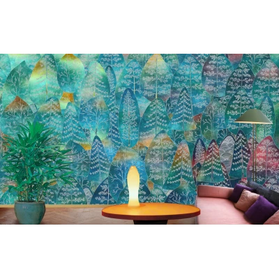 Fototapet fara imbinari Dream Forest Leafs Premier Decor