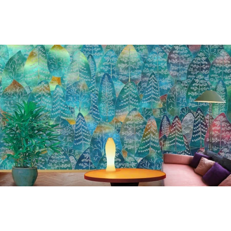 Fototapet fara imbinari Dream Forest Leafs Premier Decor
