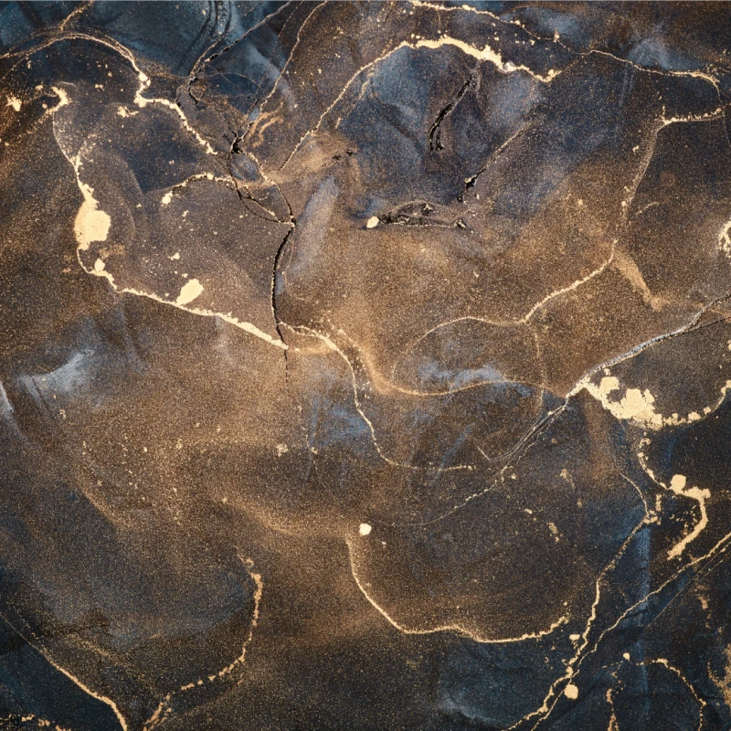 Fototapet fara imbinari Dream Black Galaxy Fluid Art
