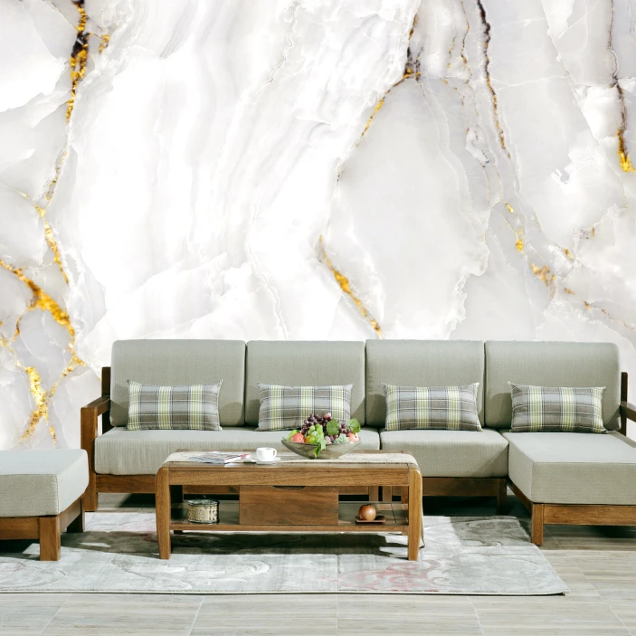 Fototapet Fara Imbinari Dream Marble Living si Dormitor