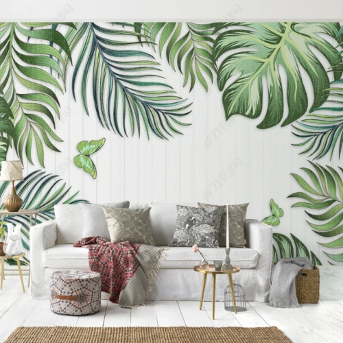 Fototapet fara imbinari Dream Splendorous Tropical Fototapet fara imbinari Dream Splendorous Tropical Leaves