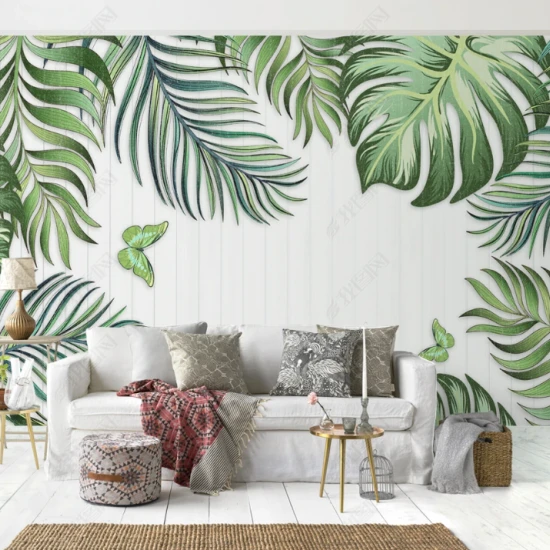 Fototapet fara imbinari Dream Splendorous Tropical Leaves