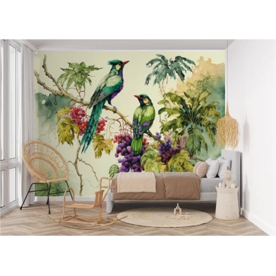 Fototapet fara imbinari textura canvasDream Watercolor Premier Decor