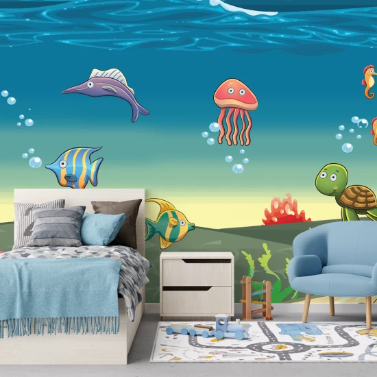 Fototapet far imbinari Happy Ocean