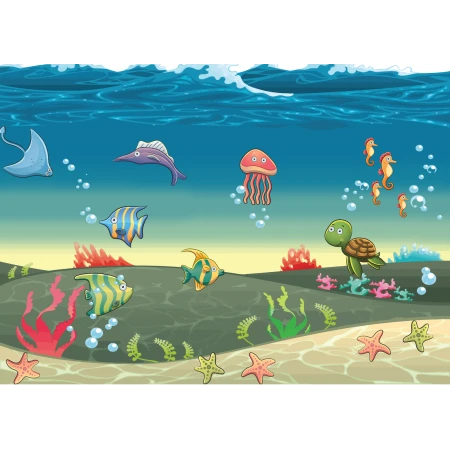 Fototapet far imbinari Happy Ocean Premier Decor