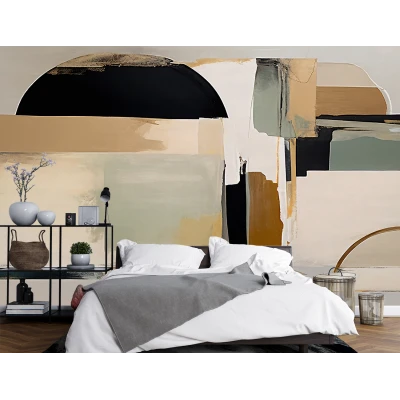 Fototapet Fara Imbinari Abstract Geometric - Transformați Spațiul într-o Galerie de Artă Personală Premier Decor