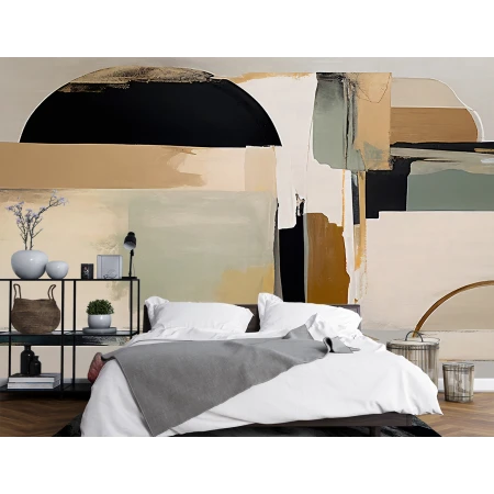 Fototapet Fara Imbinari Abstract Geometric - Transformați Spațiul într-o Galerie de Artă Personală Premier Decor