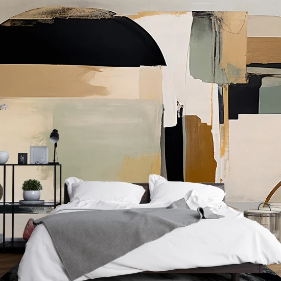 Fototapet Fara Imbinari Abstract Geometric - Transformați Spațiul într-o Galerie de Artă Personală