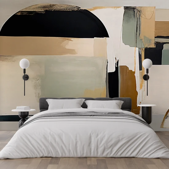 Fototapet Fara Imbinari Abstract Geometric - Transformați Spațiul într-o Galerie de Artă Personală