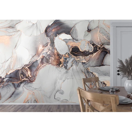 Fototapet Abstract Marble: O Simfonie Vizuală de Culori și Texturi Premier Decor