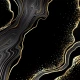 Fototapet Black and Gold Marble - Eleganță Dinamică pentru Interioare rafinate