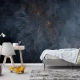 Fototapet Fara Imbinari Blue Abstract - Living si Dormitor