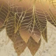 Fototapet fara imbinari Bronze Leaf