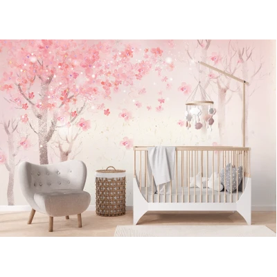 Fototapet fara imbinari Cherry Blossom Premier Decor