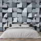 Fototapet fara imbinari ciment geometric