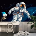 Fototapet fara imbinari cosmonaut
