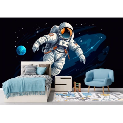 Fototapet fara imbinari cosmonaut Premier Decor