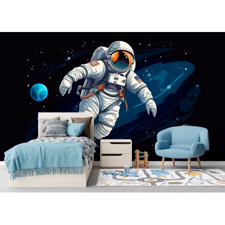 Fototapet fara imbinari cosmonaut