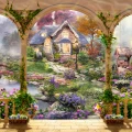 Fototapet fara imbinari Eden Garden