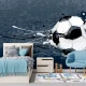 Fototapet fara imbinari football