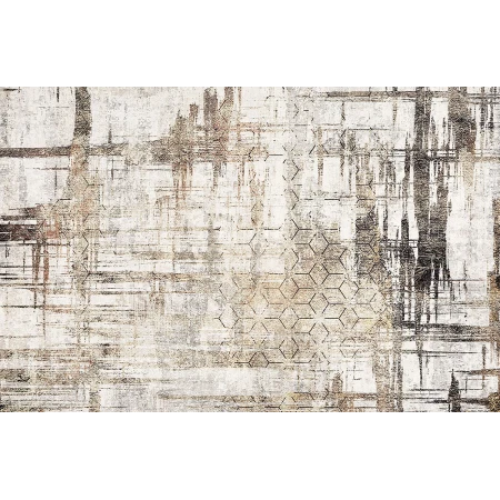 Fototapet fara Imbinari Forme Geometrice Grunge Pe Textura De Ciment Premier Decor