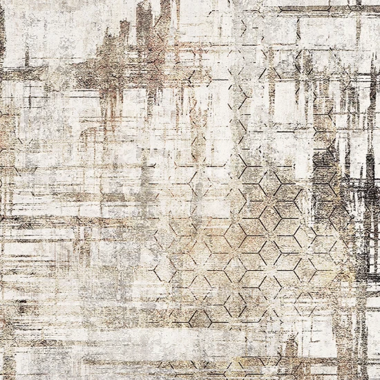 Fototapet fara Imbinari Forme Geometrice Grunge Pe Textura De Ciment