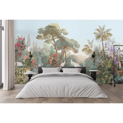 Fototapet fara Imbinari Colorful Garden Premier Decor
