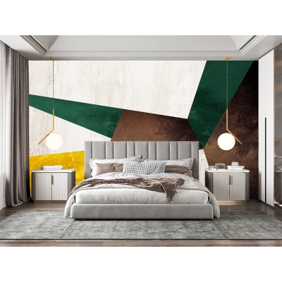 Fototapet fara imbinari geometric grunge Premier Decor
