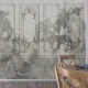 Fototapet Fara Imbinari Imitatie Profil Decorativ Baroque Living si Dormitor