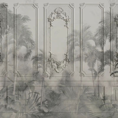 Fototapet Fara Imbinari Imitatie Profil Decorativ Baroque Living si Dormitor Premier Decor