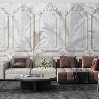 Fototapet Fara Imbinari Imitatie Profil Decorativ Living si Dormitor Premier Decor