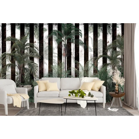 Fototapet fara imbinari Jungla Cu Dungi Premier Decor